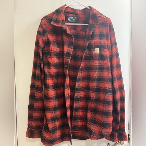 Carhartt Red and Black Checkered Shirt - Picture 1 of 3